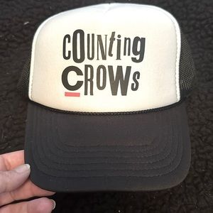Counting Crows Trucker Hat. Official Tour Merchandise. Never Worn.